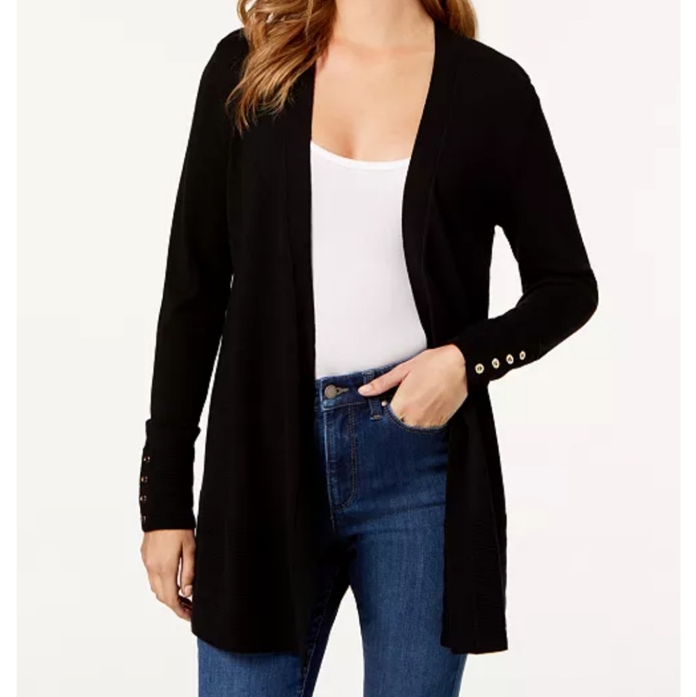 Charter Club open front cardigan